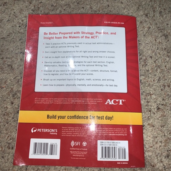 ACT book - Picture 3 of 3